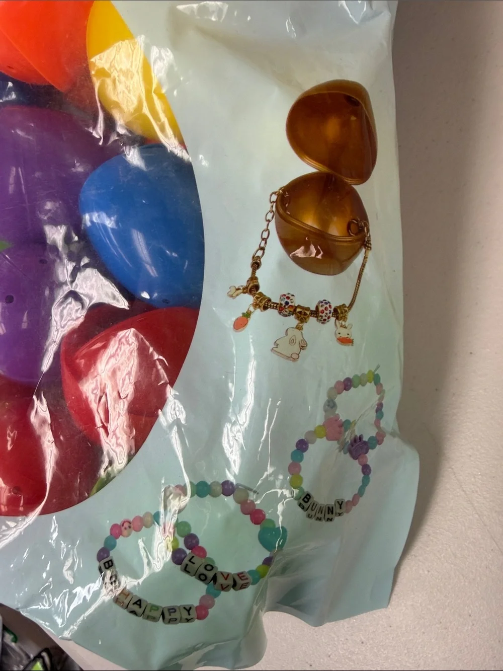 Cottondale Spring Multi-Color Plastic Easter Eggs - Party Pack diy bracelet new